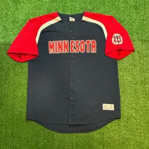 Vintage 90s MLB Minnesota Twins Baseball Jersey Size XXL